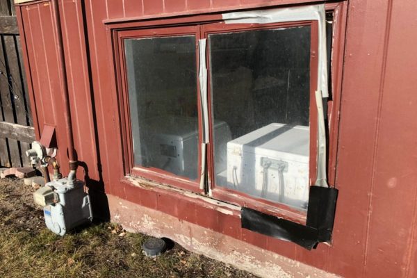 Windows before and after