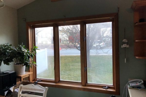 Windows before and after
