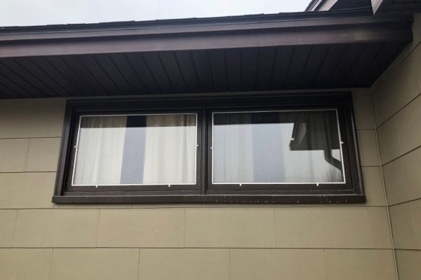 Windows before and after