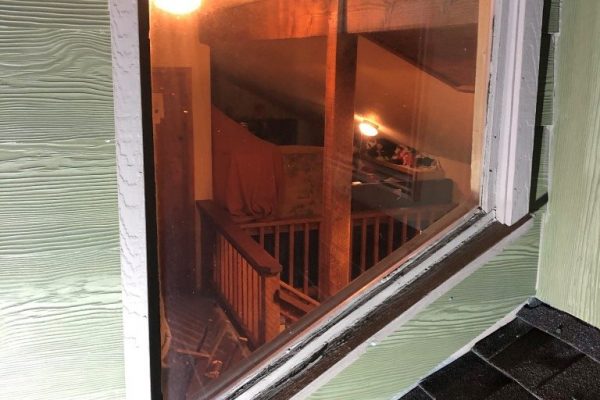 Windows before and after