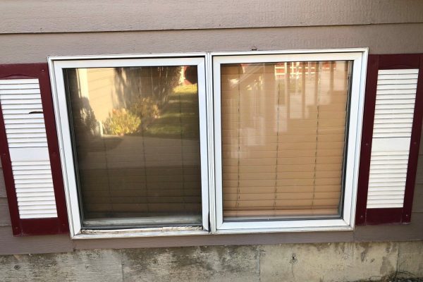 Windows before and after