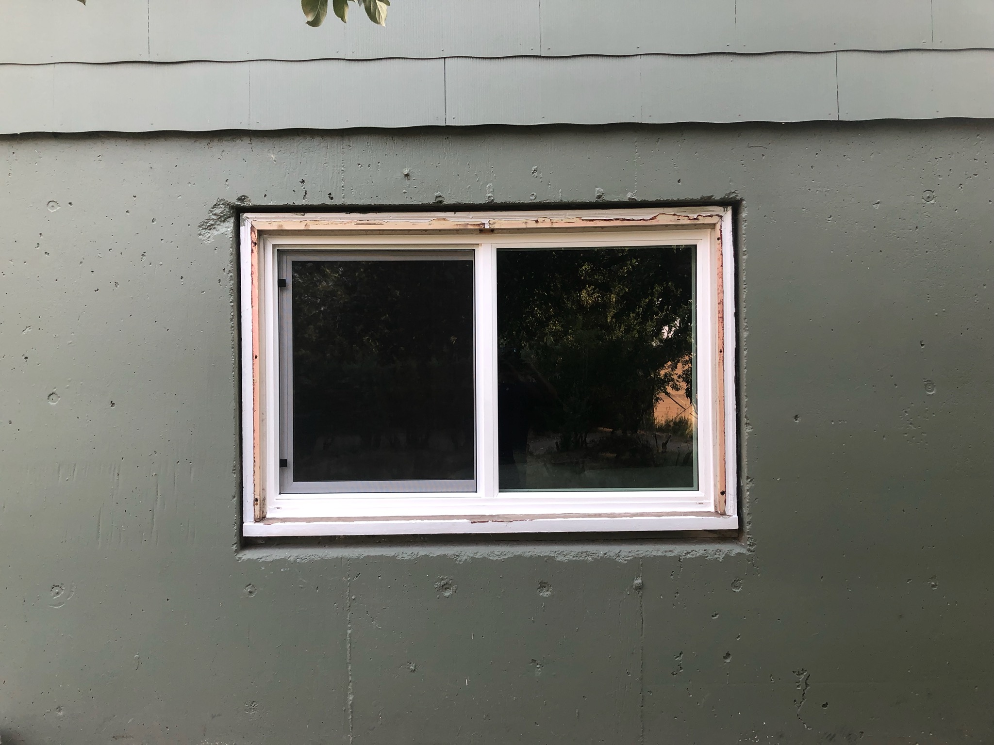 Windows before and after